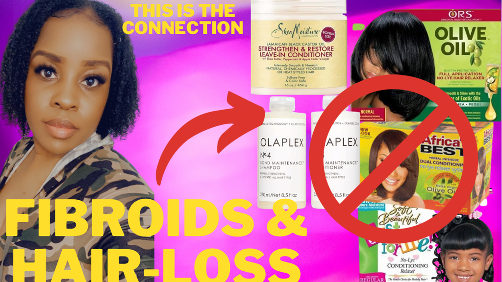 The Connection Between Fibroids & Hair Loss… BlackHairandSkincare