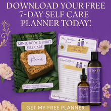 🌿 FREE 7-Day Mind, Body & Spirit Hair Care, Skin care & Self Care Planner/Journal