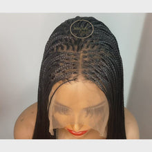 Micro Knotless Box Braid Lace Front Wig